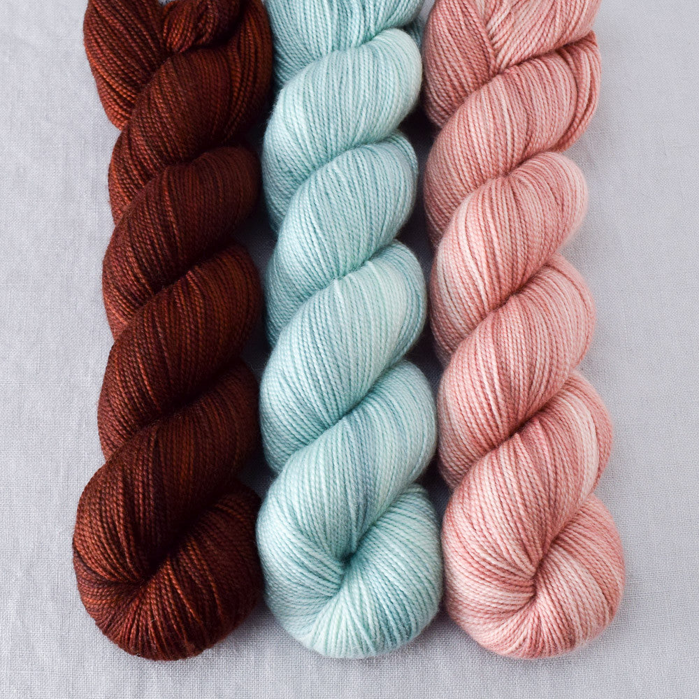 Adobe, Deer Moss, Russet - Miss Babs Yummy 2-Ply Trio
