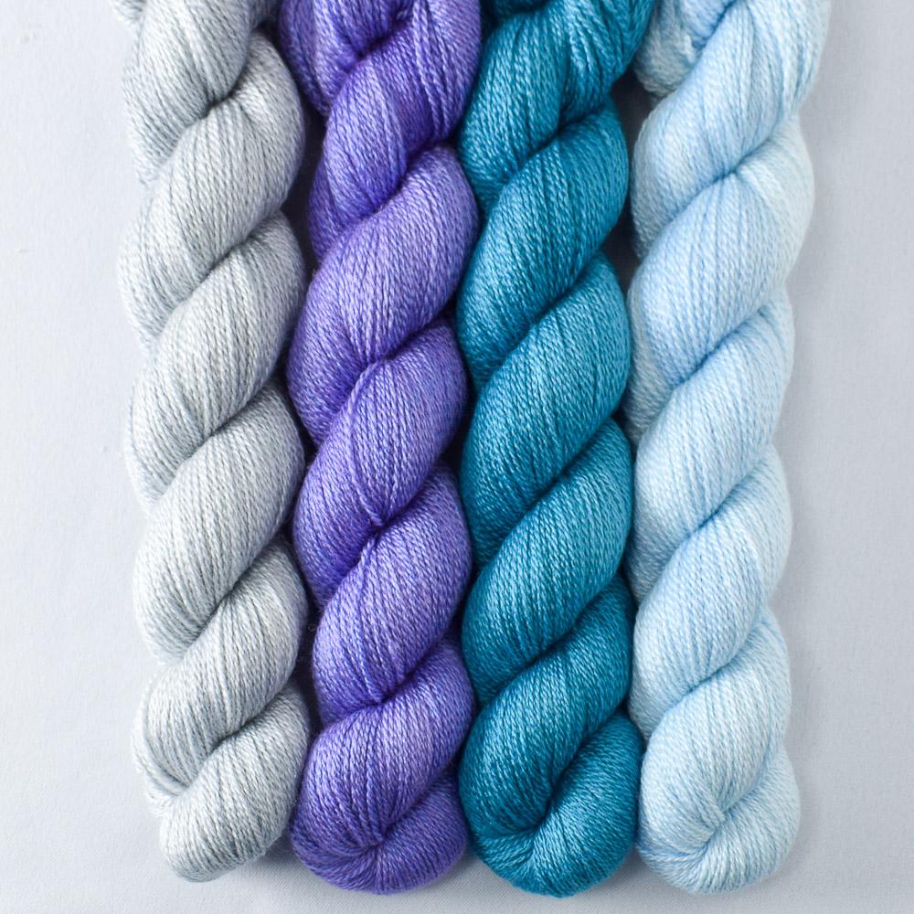 After All, Light Clematis, Puff of Smoke, Rainforest - Miss Babs Yet Quartet