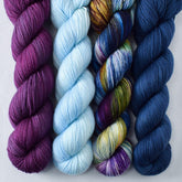 After All, Navy, Party Favors, Sangria - Miss Babs Yummy 2-Ply Quartet