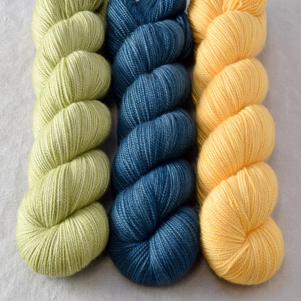 Algol, Frog Belly, Yellow Amber - Miss Babs Yummy 2-Ply Trio