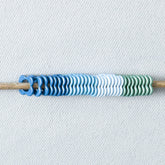 Allstitch Studio Flower Stitch Markers -- Small Cool Tone - Miss Babs Notions
