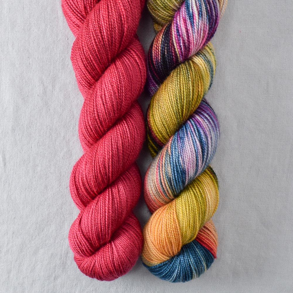 Almost Paradise, Ruby Spinel - Miss Babs 2-Ply Duo