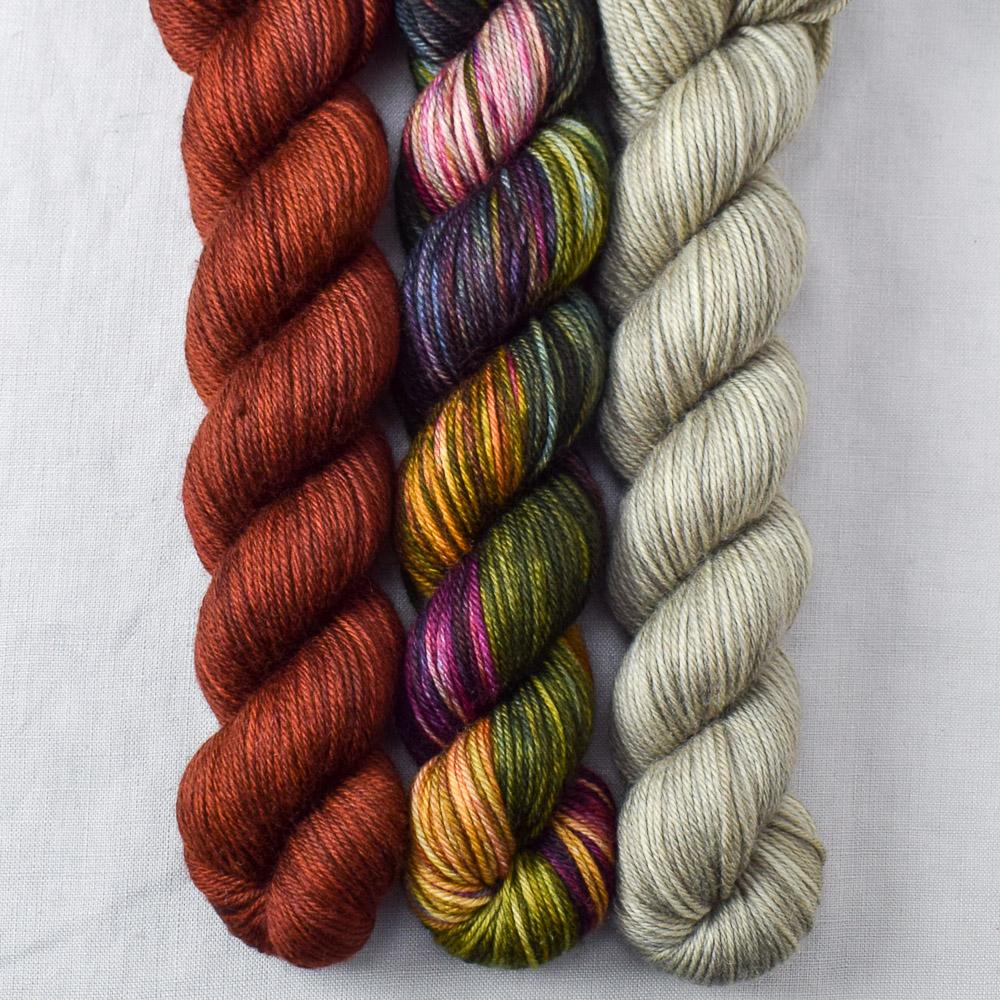 Almost Paradise, Russet, gw-6, Sycamore - Miss Babs Yowza Mini Trio