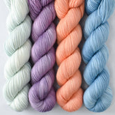 Alnath, Gentle Rain, Mintaka, Wild Tulip - Miss Babs Yummy 2-Ply Quartet