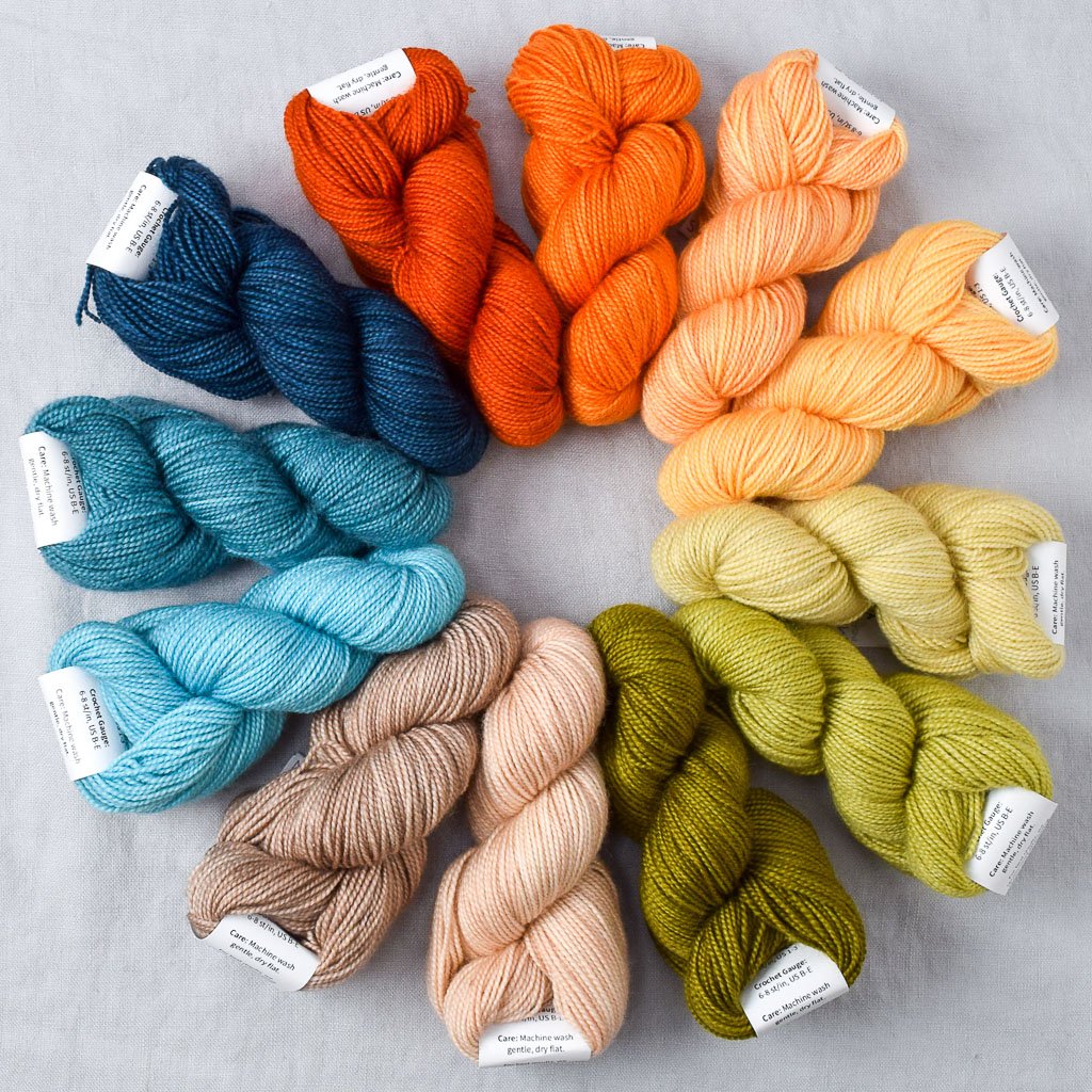 Amalfi Coast - Miss Babs Crown Wools Set