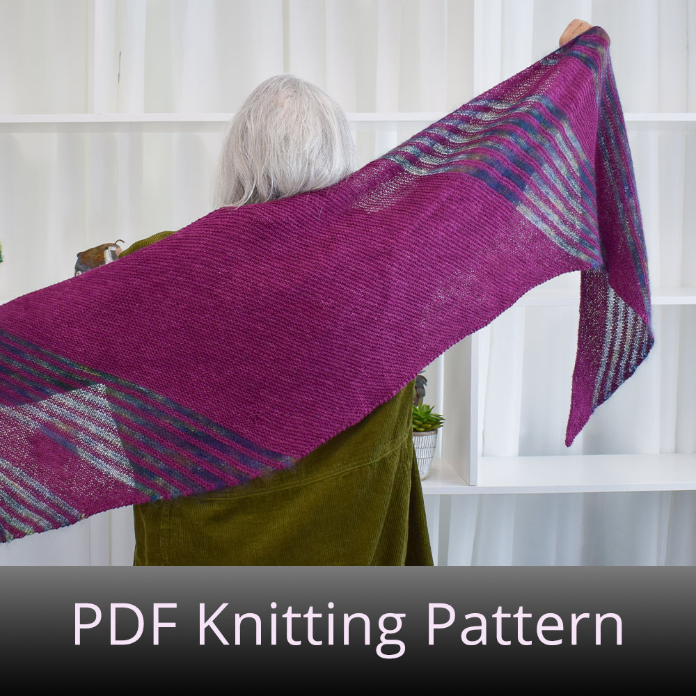 Wrap Pdf Amazing Wrap - PDF Knitting Pattern – Miss Babs