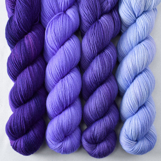 Amethyst, Gentian, Purple Crush, Magic Elixir - Miss Babs Yummy 2-Ply Geogradient Set