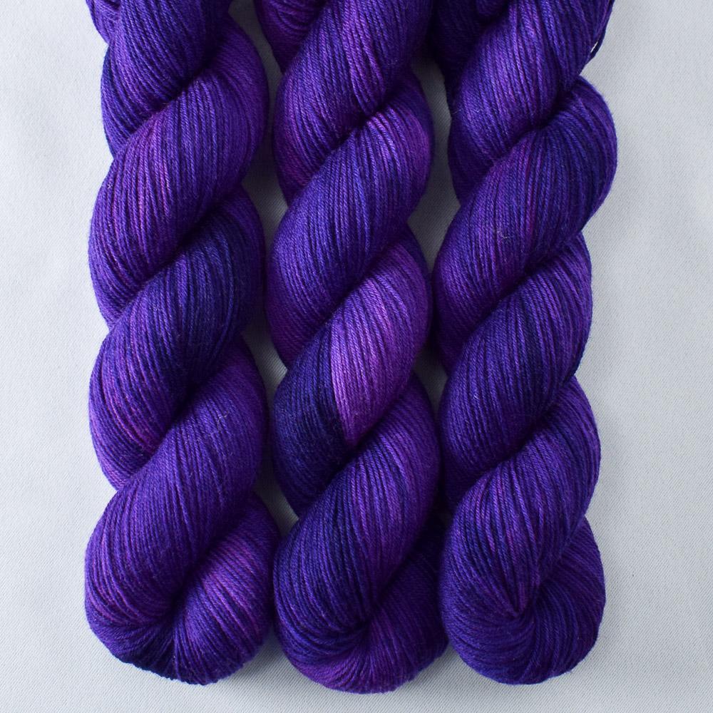 Amethyst - Miss Babs Putnam Merino wool and nylon sock yarn