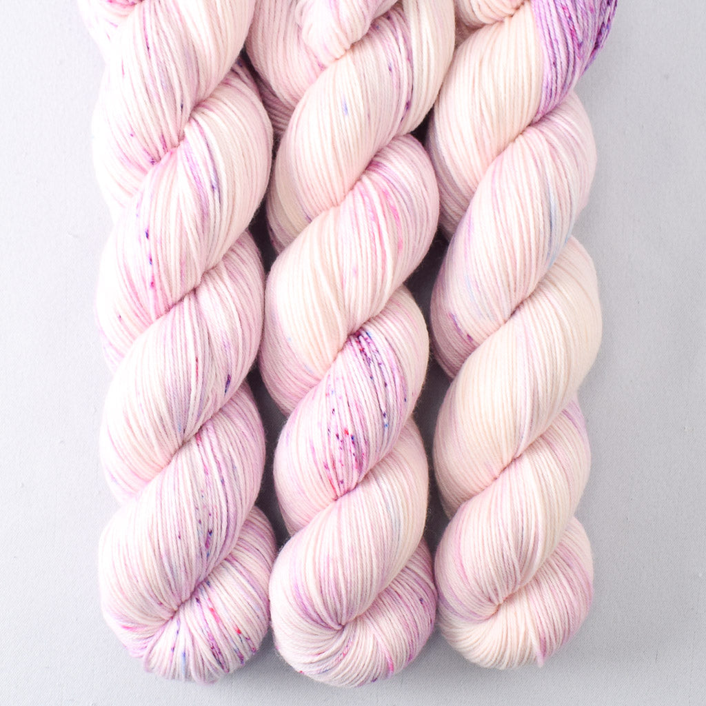 Amethyst Crystal - Miss Babs Tarte wool blend sock yarn