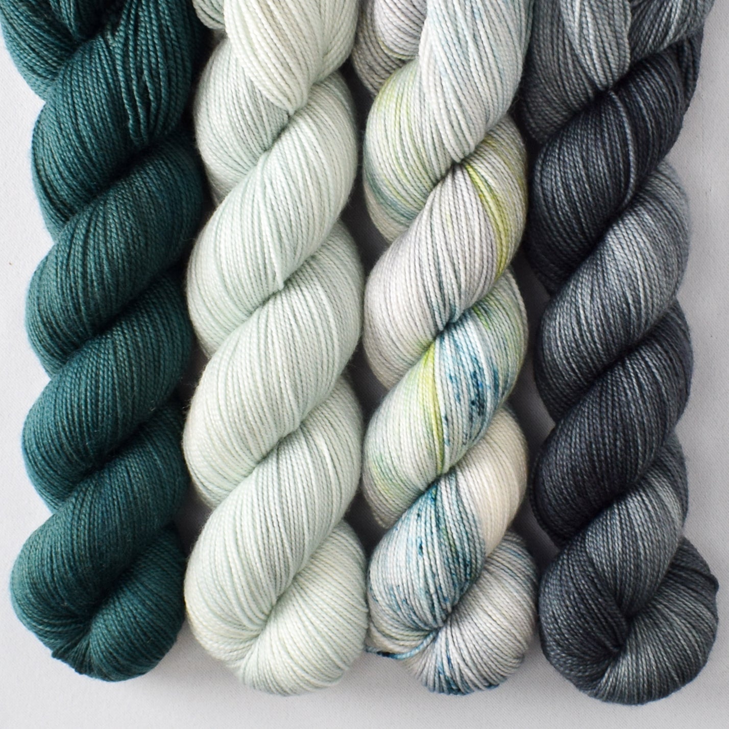 Ammo, Gentle Rain, Mother Earth, Topaz - Miss Babs Yummy 2-Ply Quartet