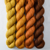 Antique Brass, Bittersweet Chocolate, Old Gold, Roasted Pumpkin - Miss Babs Yet Quartet