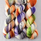 A Pox on You - Miss Babs Tarte wool blend sock yarn