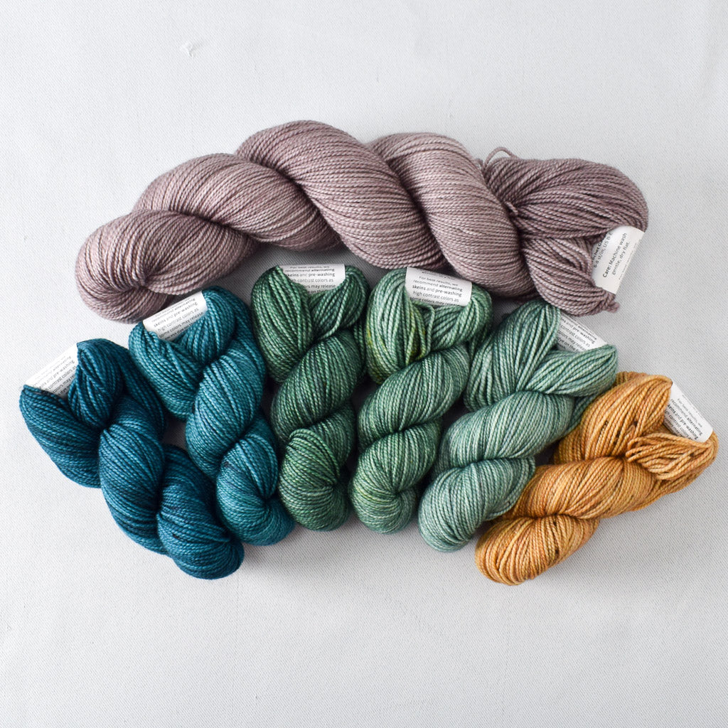Aquae Sulis and Roman Baths Shawl Set - Gradient Set - Babette
