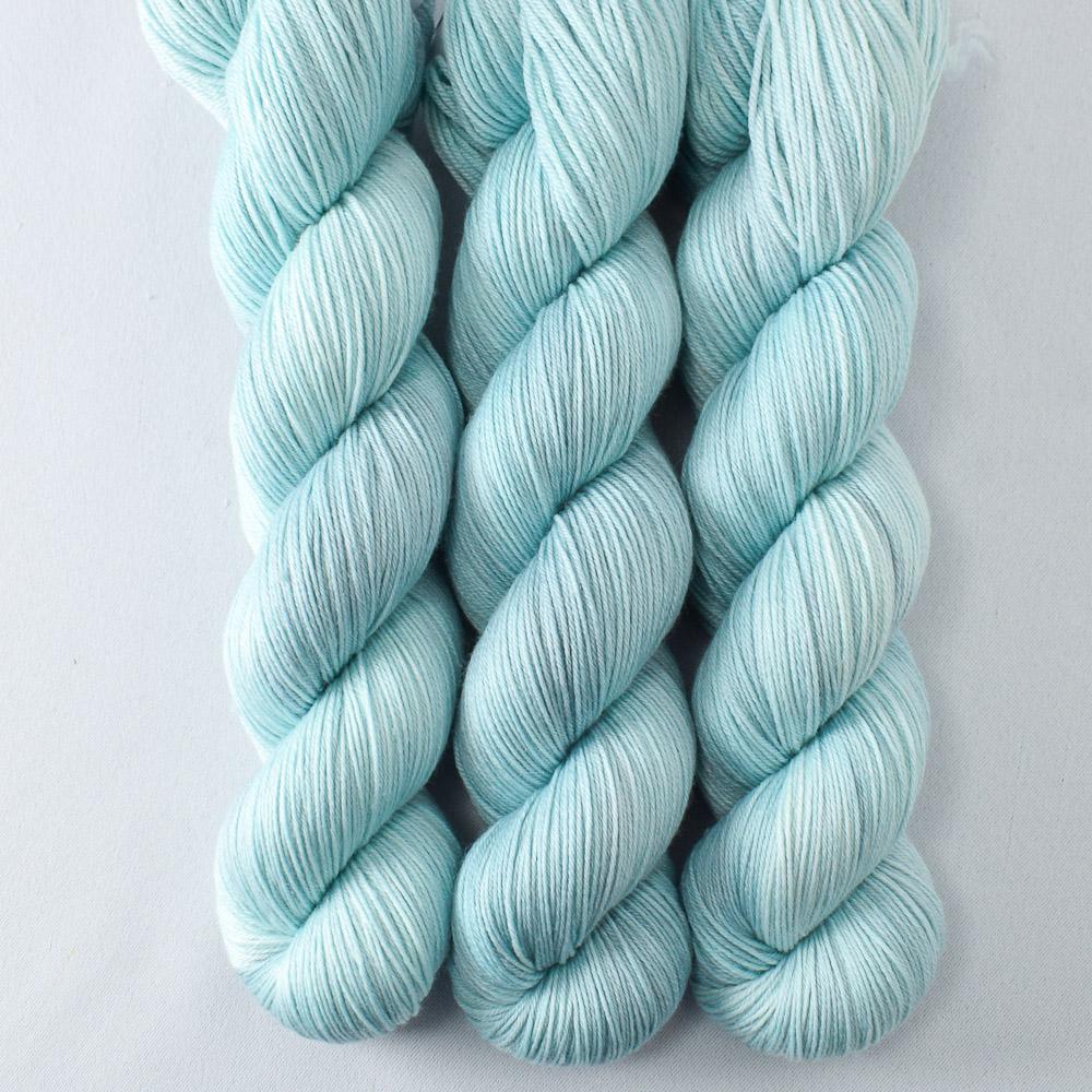 Aquamarine - Miss Babs Tarte wool blend sock yarn