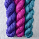 Aquarius, Clematis, Sweetgum - Miss Babs Yummy 2-Ply Trio