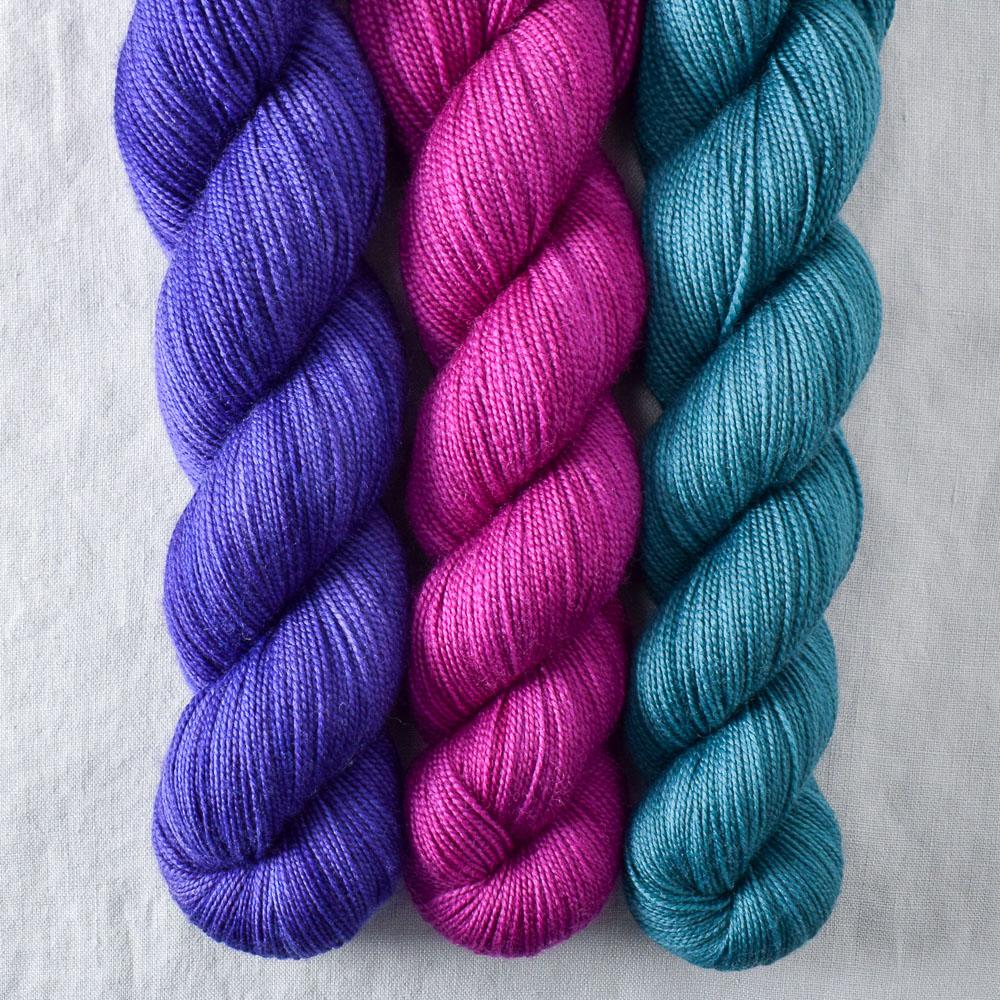 Aquarius, Clematis, Sweetgum - Miss Babs Yummy 2-Ply Trio