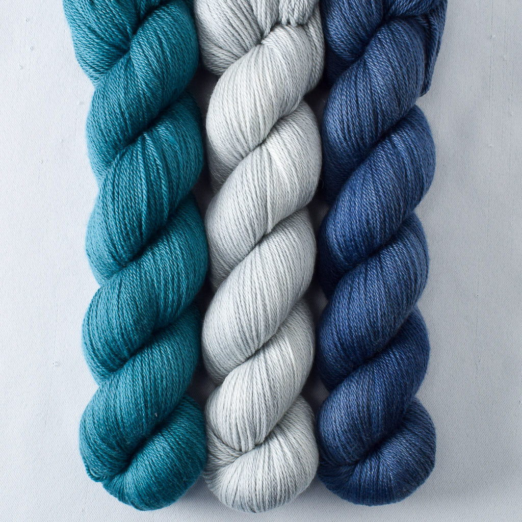 Aquarius, Frozen, Denim - Caroline Trio