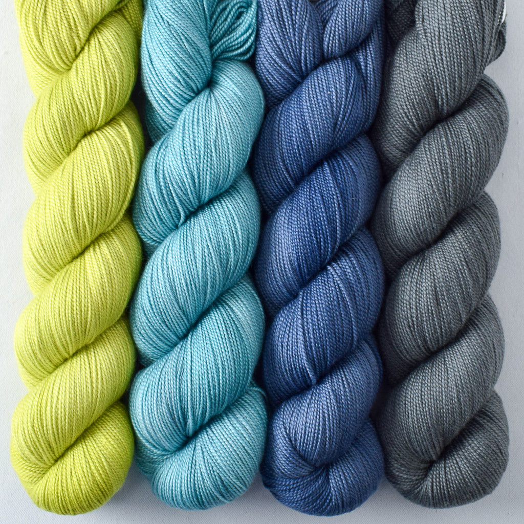 Astronomy, Denim, Ghoulish, Lead - Miss Babs Avon Quartet