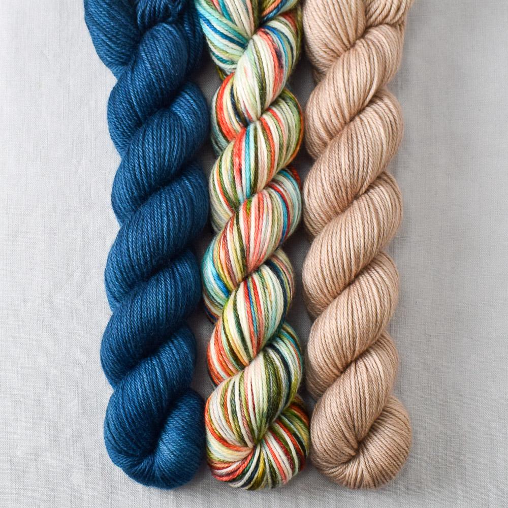 Atlantis, Franklin, Parchment - Miss Babs Yowza Mini Trio