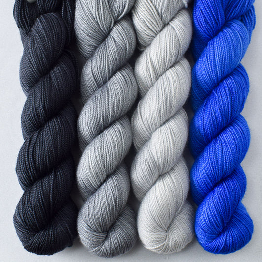 Atwood, Quicksilver, Rockville, Slate - Miss Babs Yummy 2-Ply Quartet