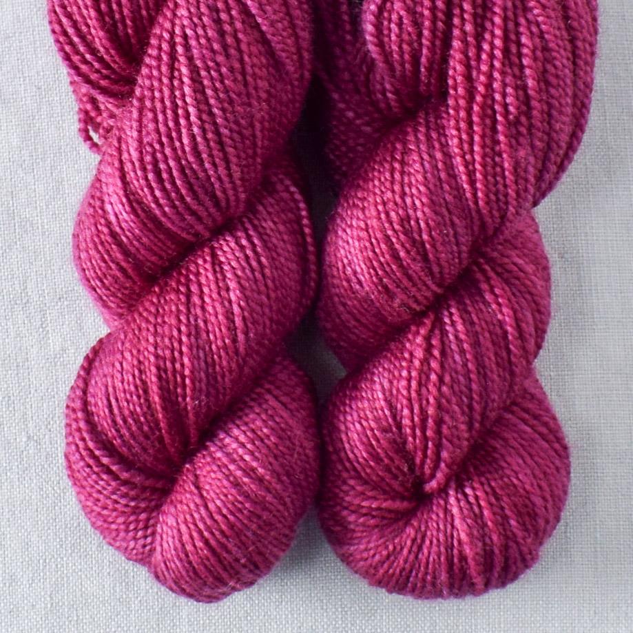 Aubergine - Miss Babs Yummy 2-Ply Toes superwash Merino wool yarn