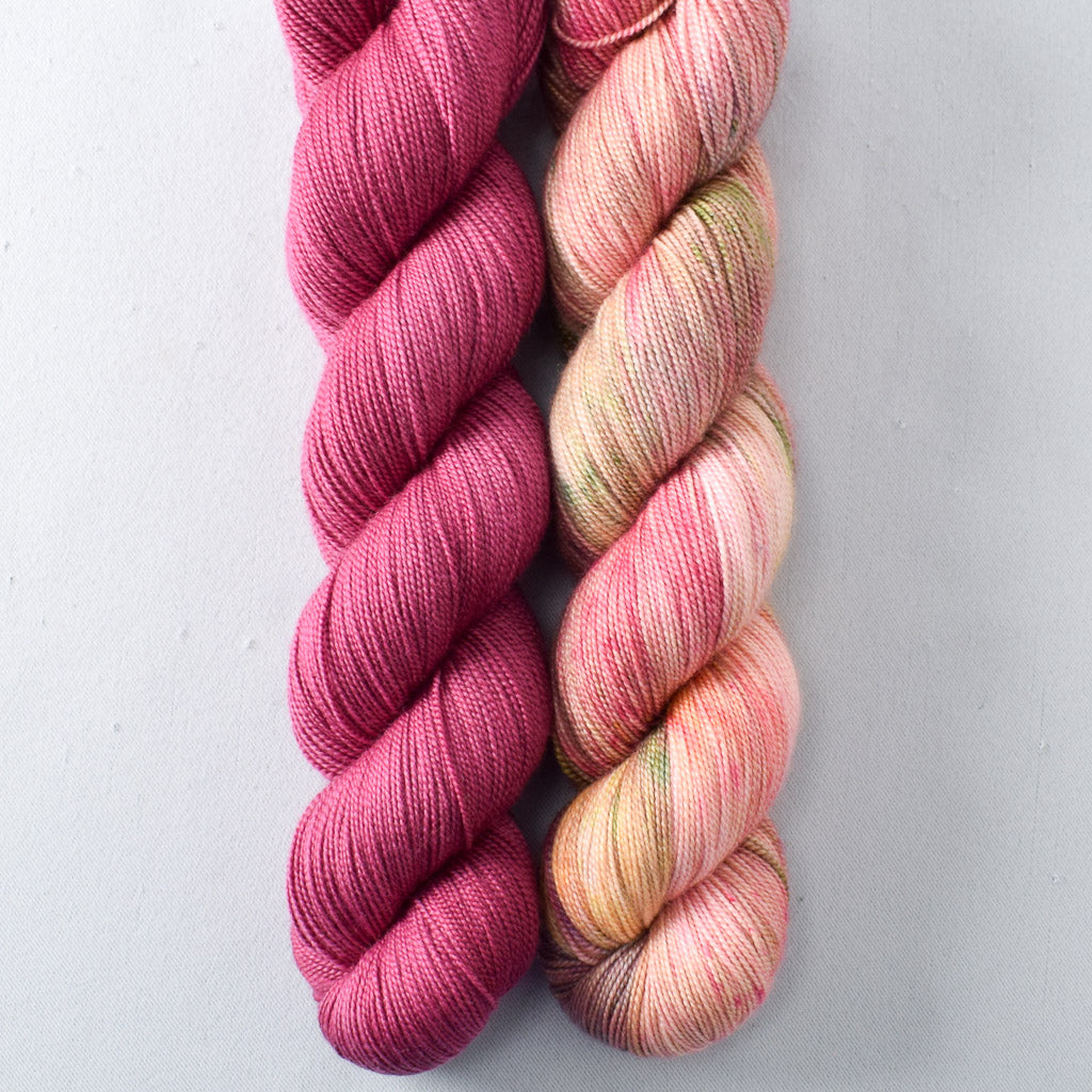 Aubergine, Flower Boxes - Miss Babs Avon Duo