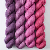 Aubergine, Japanese Maple, Sanderiana, Tulipa - Miss Babs Yet Quartet