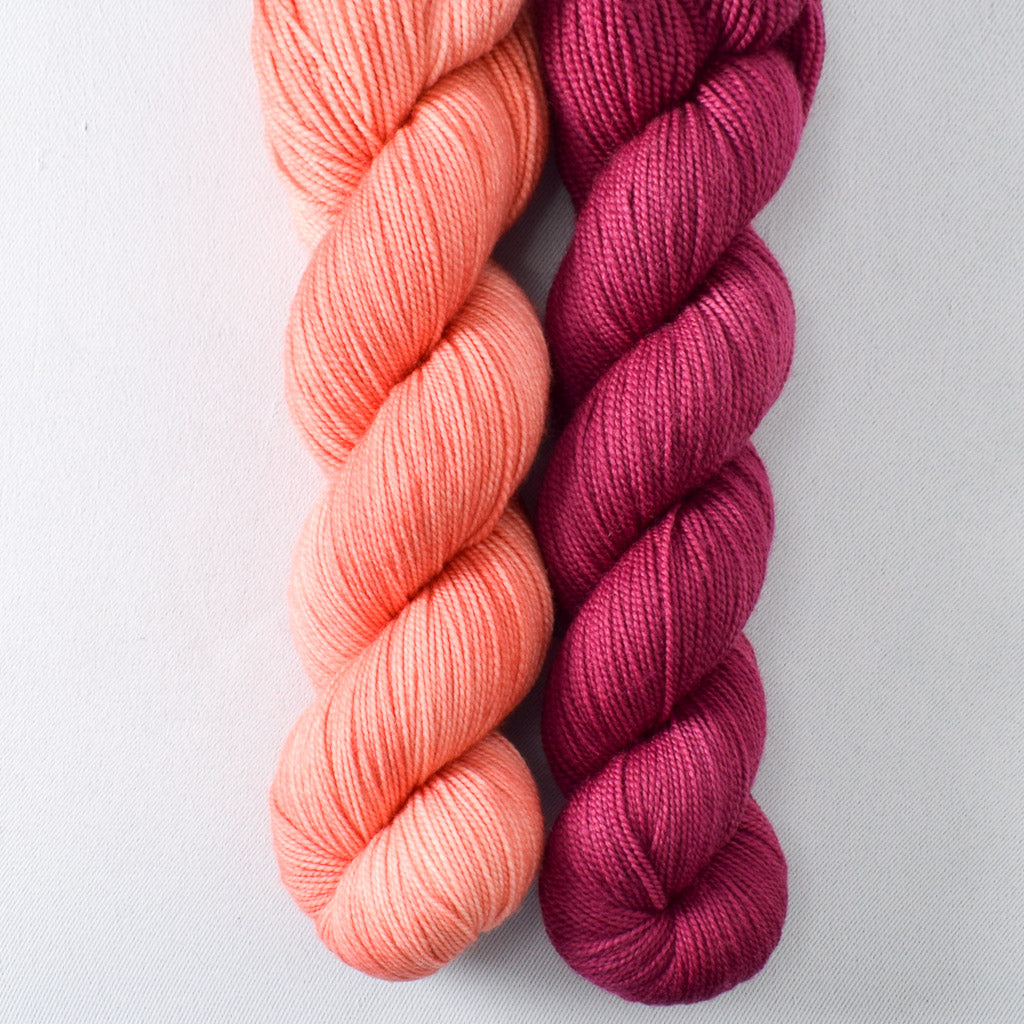 Aubergine, Tangy - Miss Babs 2-Ply Duo