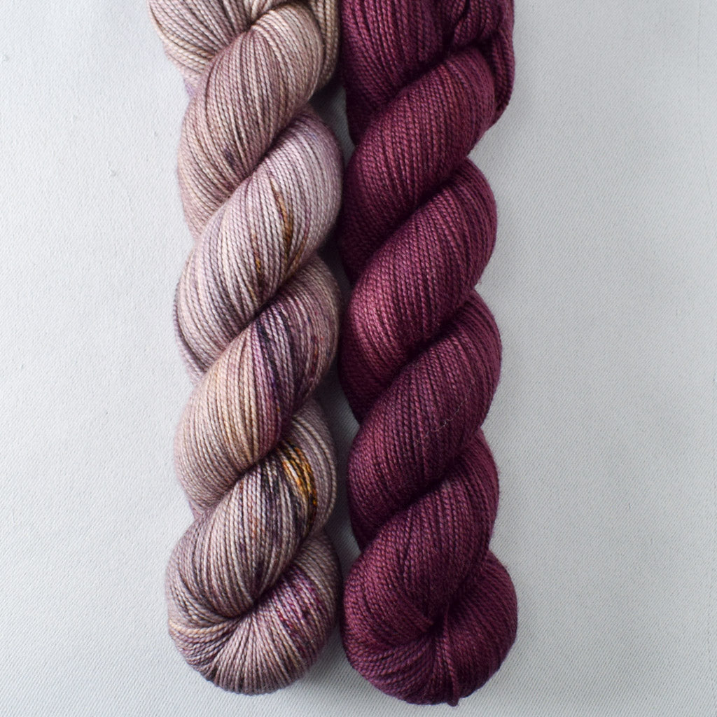 Autumn Toad Lily, Cordovan - Miss Babs 2-Ply Duo