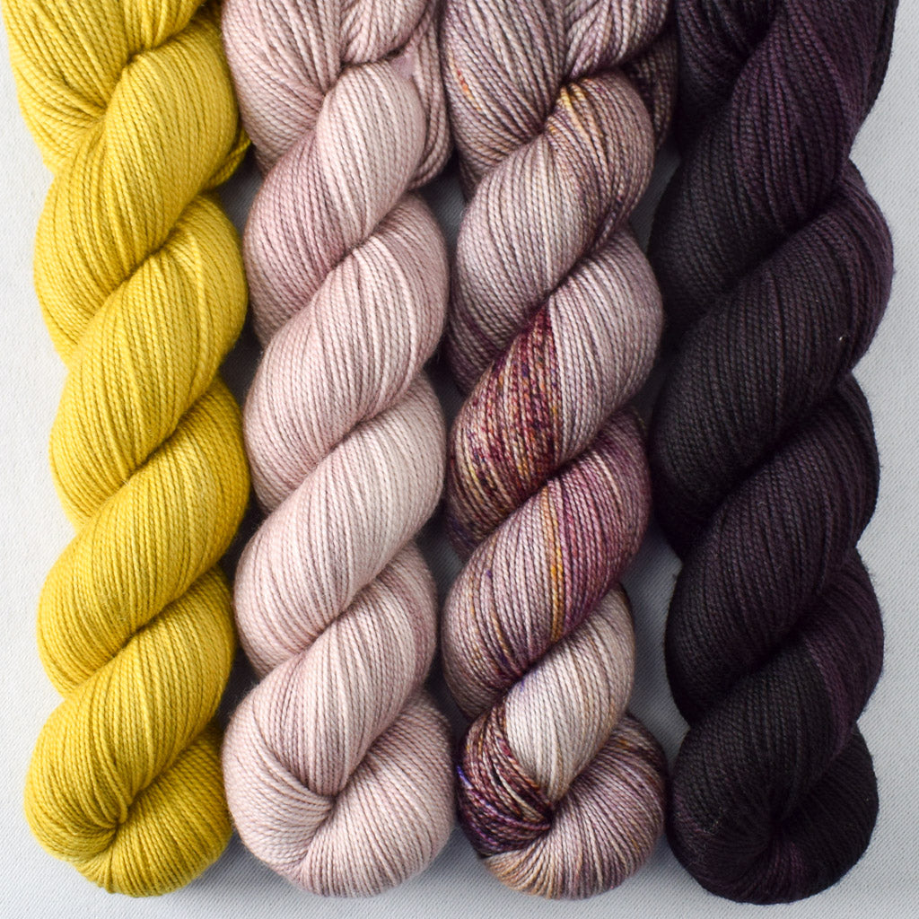 Autumn Toad Lily, Cumin, Together, You Rang - Miss Babs Yummy 2-Ply Quartet