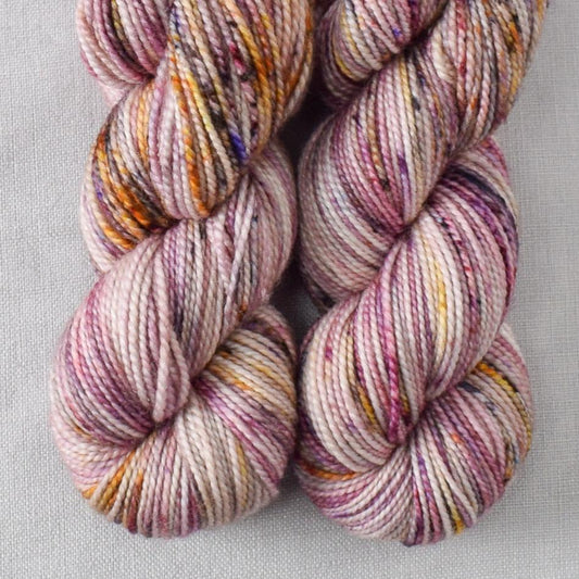 Autumn Toad Lily - SAFF 2020 - Miss Babs 2-Ply Toes yarn