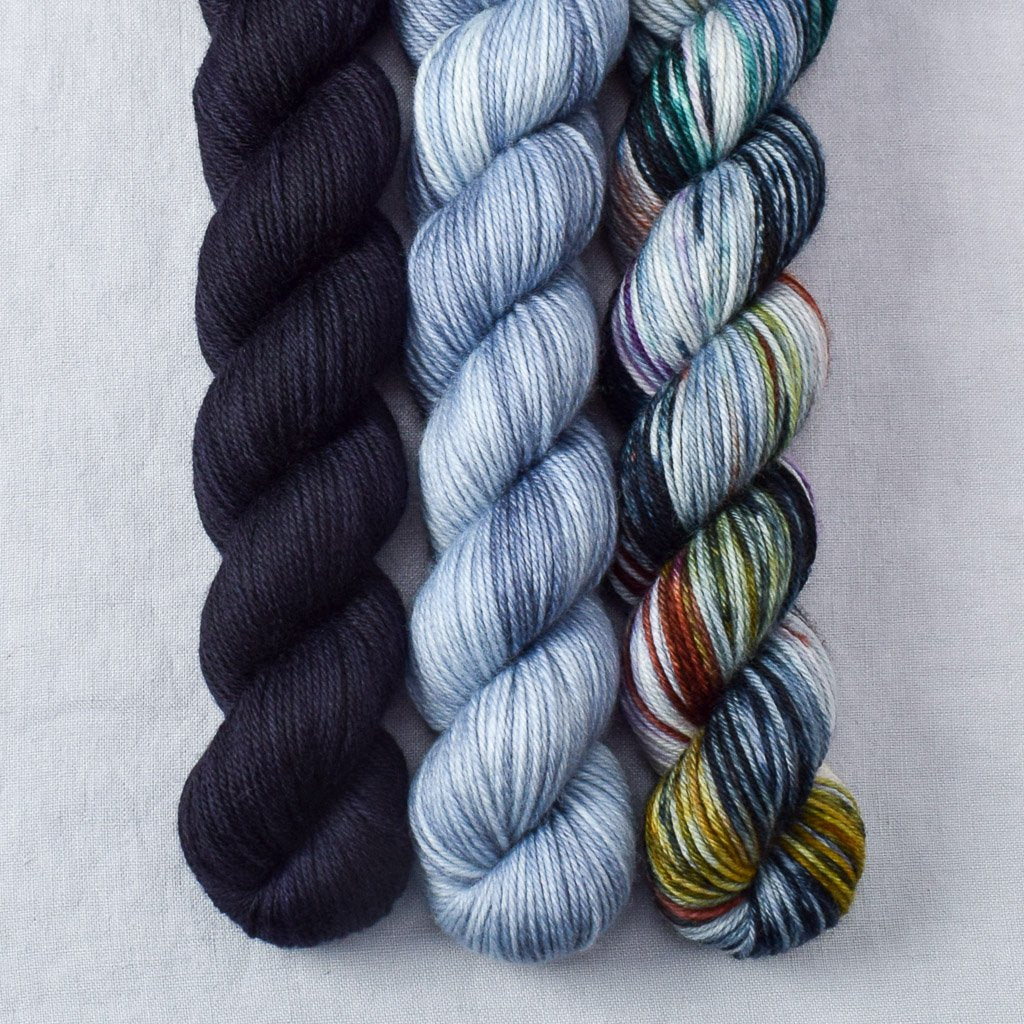 Baird's Whale, Mystery Girl, Starling - Miss Babs Yowza Mini Trio