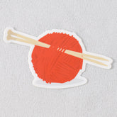 Ball of Yarn Knit Vinyl Sticker - Miss Babs Notions