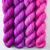 Balloon Animals, Bunny Castle, Face Painting, Violaceous - Miss Babs Yummy 2-Ply Quartet