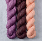 Banksia, Black Salt, Fig - Miss Babs Yummy 2-Ply Trio