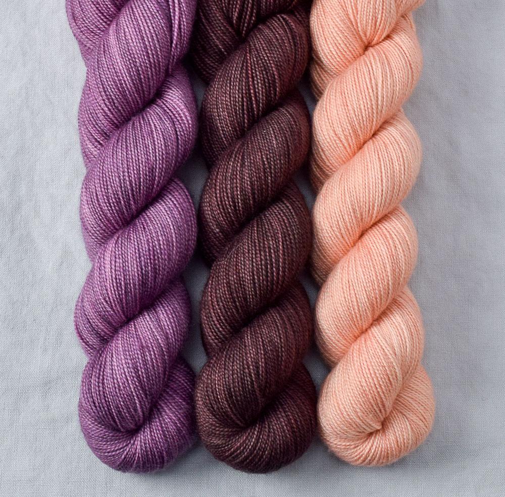 Banksia, Black Salt, Fig - Miss Babs Yummy 2-Ply Trio