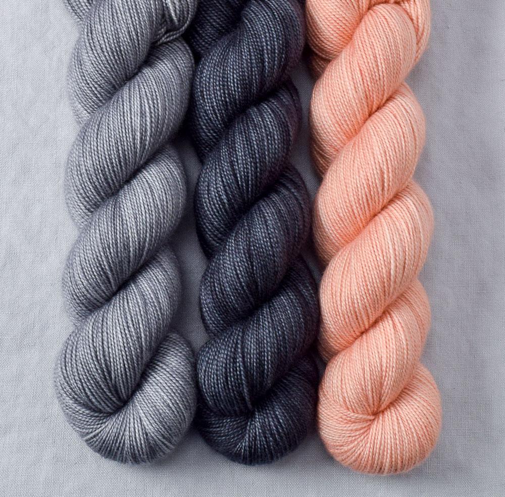 Banksia, Pewter, Slate - Miss Babs Yummy 2-Ply Trio