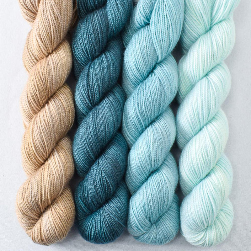 Beach Chair, Beryl, Deer Moss, Sand Dollar - Miss Babs Yummy 2-Ply Quartet