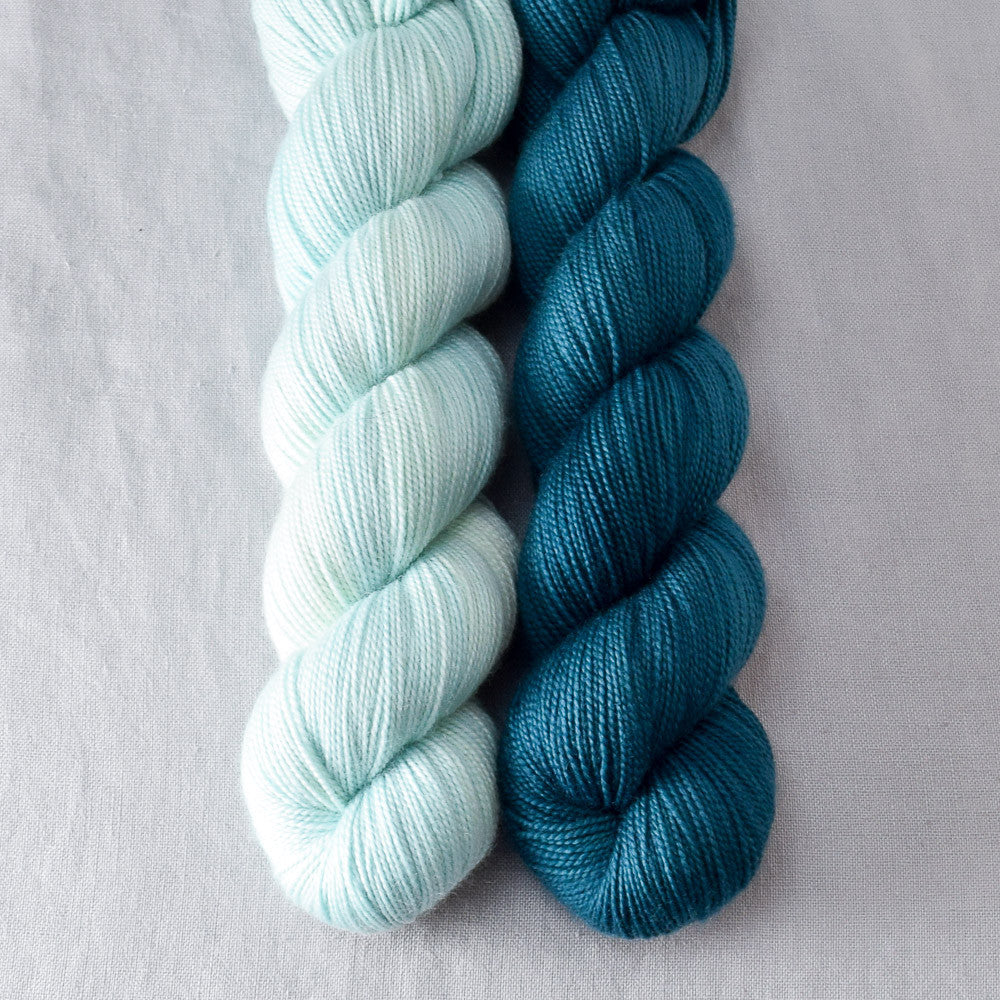 Beach Chair, Dark Aquarius - Miss Babs 2-Ply Duo
