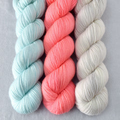 Beach Chair, Pink Grapefruit, White Peppercorn - Yummy 2-Ply Trio