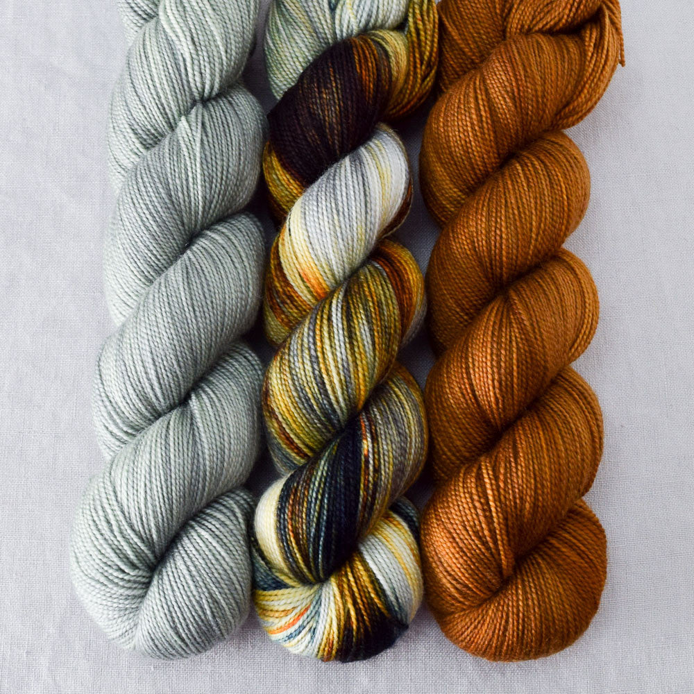 Beachglass, Coffee Break, Dark Roast - Miss Babs Yummy 2-Ply Trio