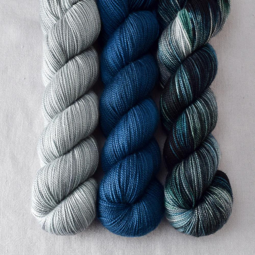 Beachglass, Franklin, Moonlight Stroll - Miss Babs Yummy 2-Ply Trio