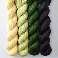 Beanstalk, Frogbelly, Obsidian, Wheaten - Miss Babs Yowza Mini Quartet