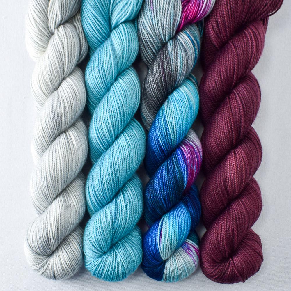 Beautiful Dreamer, Cordovan, Frozen, Relaxation - Miss Babs Yummy 2-Ply Quartet