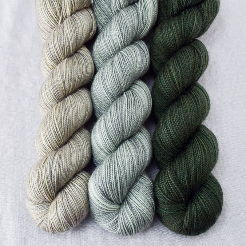 Beachglass, Nori, Sycamore - Miss Babs Yummy 2-Ply Trio