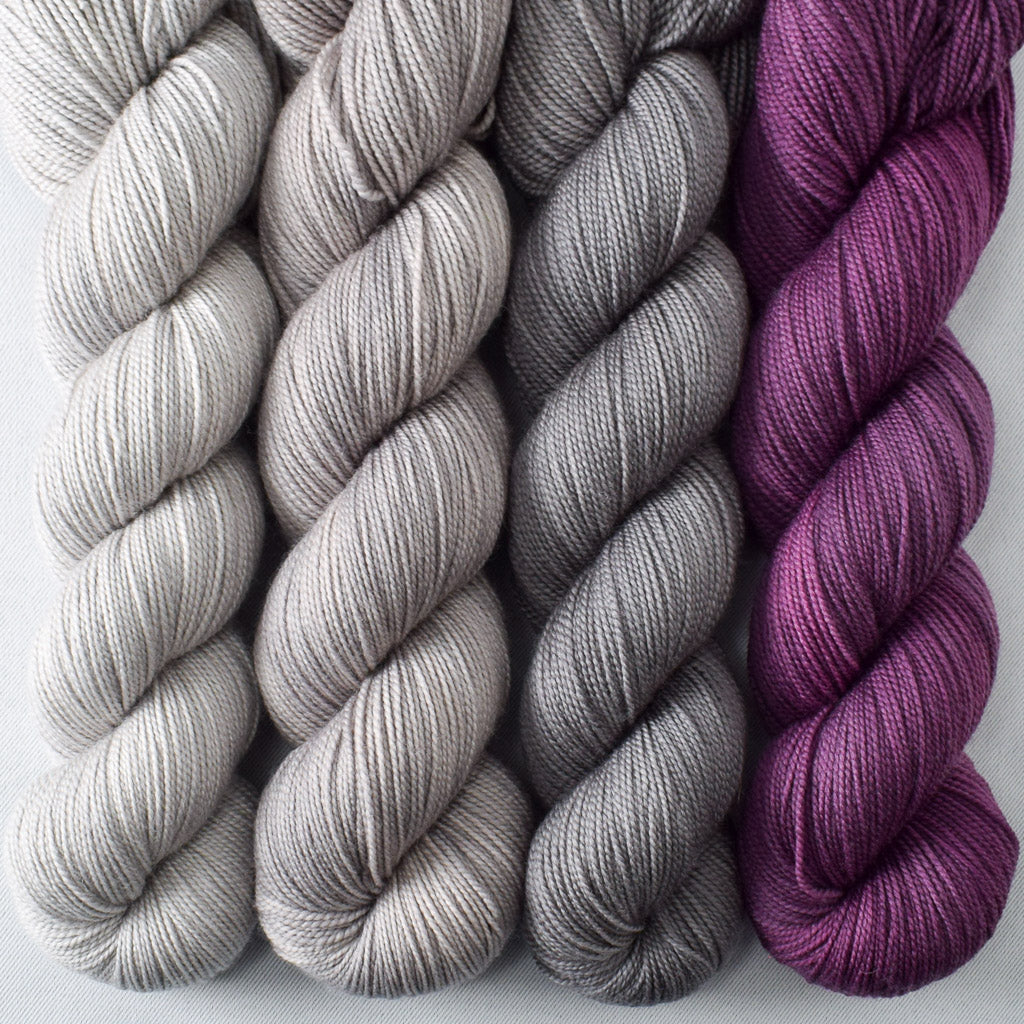 Beechwood, Enif, Fleur de Sel, Japanese Maple - Miss Babs Yummy 2-Ply Quartet