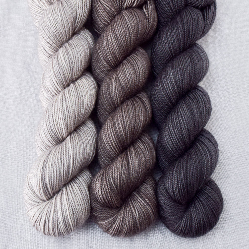 Beechwood, Field Mouse, Lycan - Miss Babs Yummy 2-Ply Trio