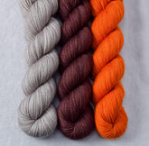 Beechwood, French Marigold, Nutmeg - Miss Babs Yummy 2-Ply Trio