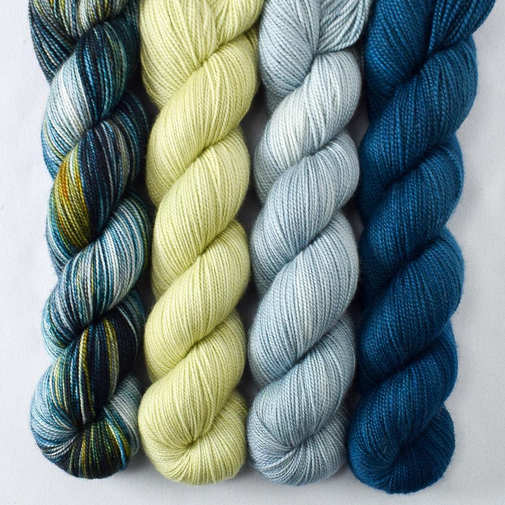 Believable, Franklin, Lacewing, Oregon Mist - Miss Babs Yummy 2-Ply Quartet