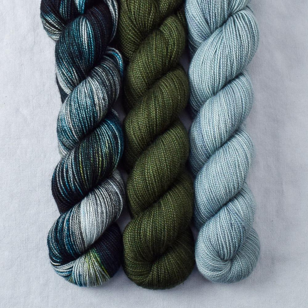 Believable, Nori, Oregon Mist - Miss Babs Yummy 2-Ply Trio